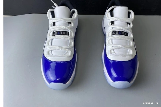11 White Retro Air Jordan Concord Low AH7860-100 AH7860-100 0606
